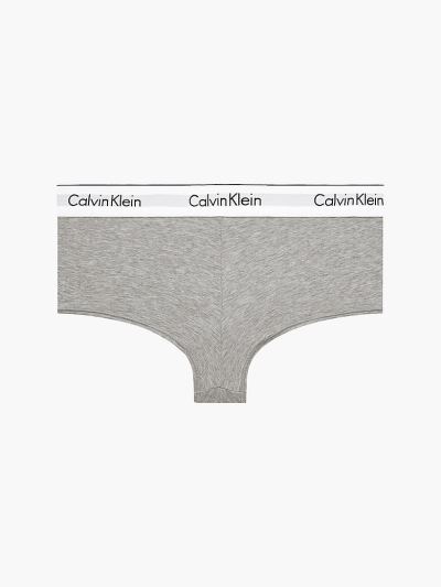 Calvin Klein Underwear HU567720 | Calvin Klein Modern Cotton High Waisted Női Csípő Bugyi Szürke